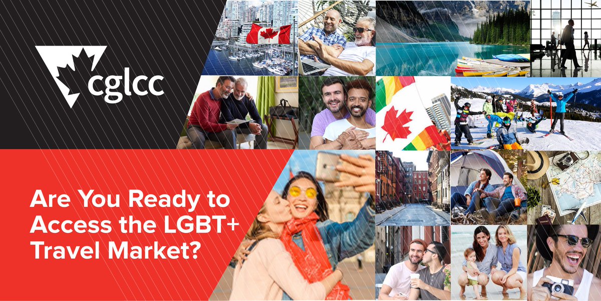 TourismHRCanada's tweet photo. Canada is a top destination for the US$200 billion LGBT+ travel market. Is your business inclusive? @theCGLCC is hosting free LGBT+ Inclusion Training across the country throughout March.

Register today: https://t.co/7EVbzpM3Ke https://t.co/YRmdxvWDsv