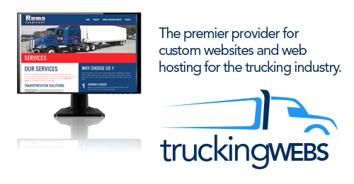 Great deal on a beautiful website for carriers and freight brokers, go to truckingwebs.com