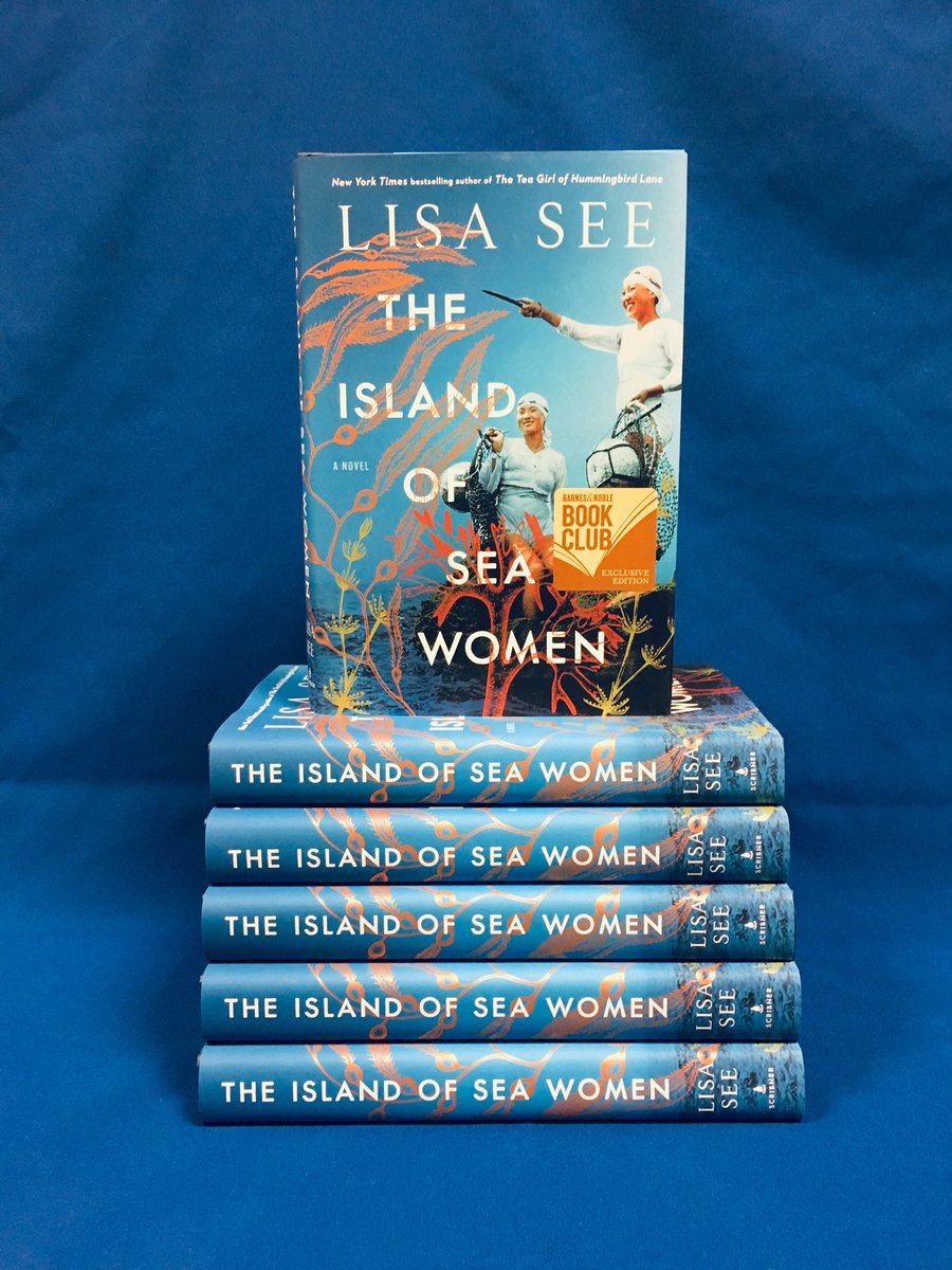 Have you started on our #BNBookClub #MarchPick yet? 

Listen to author @lisasee_writer talk about the fascinating world of women divers who inspired her novel at bit.ly/2VR9PBL, and sign up for your spot in the discussion on April 9th at 7pm at bit.ly/2EZMK9g.