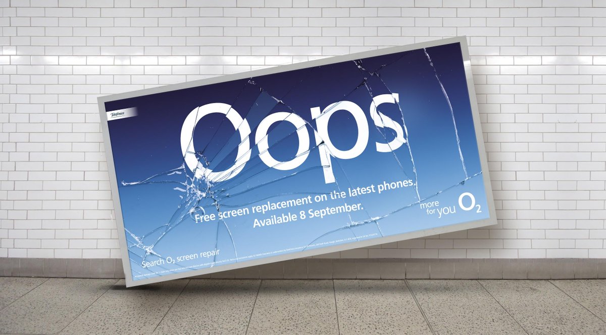 HavasMediaUK's tweet photo. O2’s innovative OOH execution had UK consumers sharing their own ‘Oops’ moments. Our Chief Client Officer, Eleni Sarla, tells us about the strategy behind such a successful campaign (ranking fourth in the @WARCEditors Media 100 Campaigns!) https://t.co/bKt9VML7ux https://t.co/anAhxhJU6u