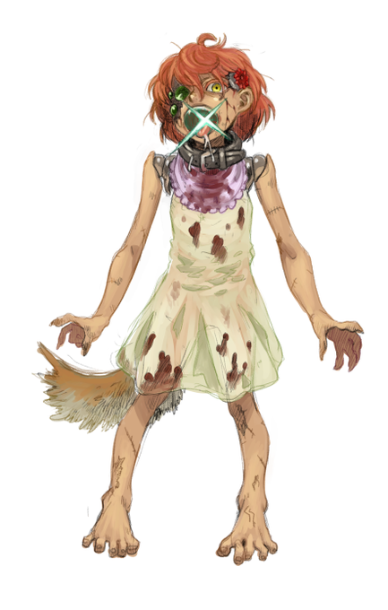 過去にやったネクロニカ楽しかったなーという過去絵 