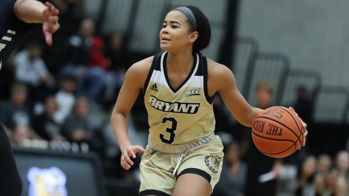 Bryantwbball's tweet photo. Happy #PiDay !

The duo of Sydney Holloway and Hannah Scanlan led the Bulldogs this season in points per game and each posted double-doubles against CCSU this year.

#AllHeart #AllHustle https://t.co/C4jVQ3FSIx