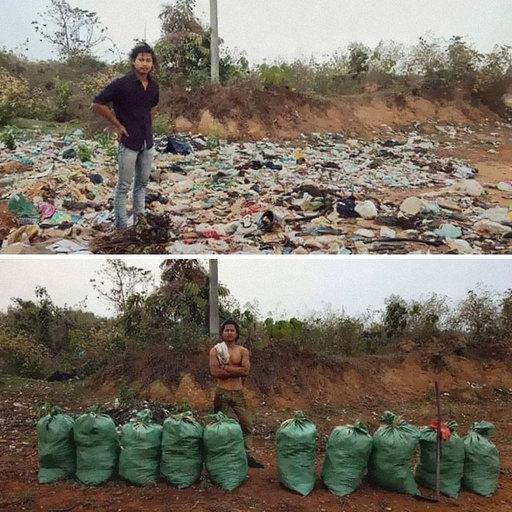DMAX_es's tweet photo. Este es el nuevo reto viral con el objetivo de salvar el Planeta. El #Trashtag Challenge te reta a limpiar un área llena de basura y compartir el antes y el después en redes. https://t.co/DoCOEbqCrg