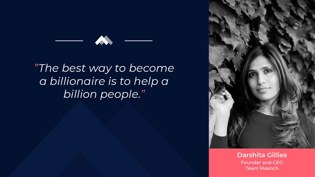 maanch_platform's tweet photo. Maanch is the manifestation of Darshita’s vision to create a fair future for all.  

Learn more about Maanch: https://t.co/bnoGtHFe2e

#changemakers #sdgs #globalgoals #CEO #maanch #global #needs #impact #charity #human #sustainable #development https://t.co/3j8sQyocwv