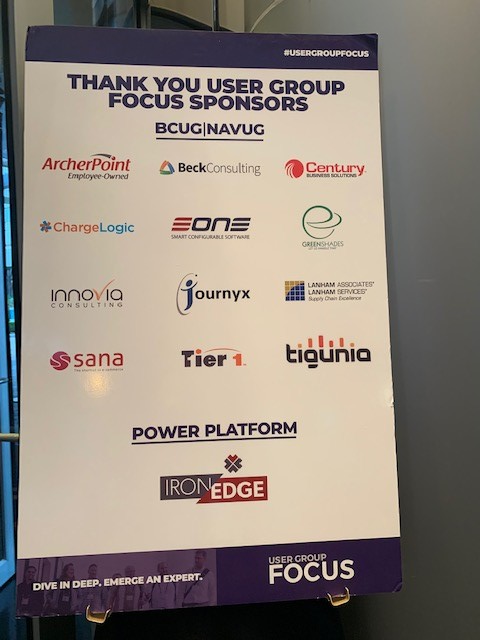 D365UGBC_NAV's tweet photo. With deep learning comes deep connections! Thank you to our #UserGroupFocus solution providers for supporting this event and the #MSDYNNAV #MSDYN365BC community. https://t.co/EN2sVrQZd2 https://t.co/RikXnuJKoA
