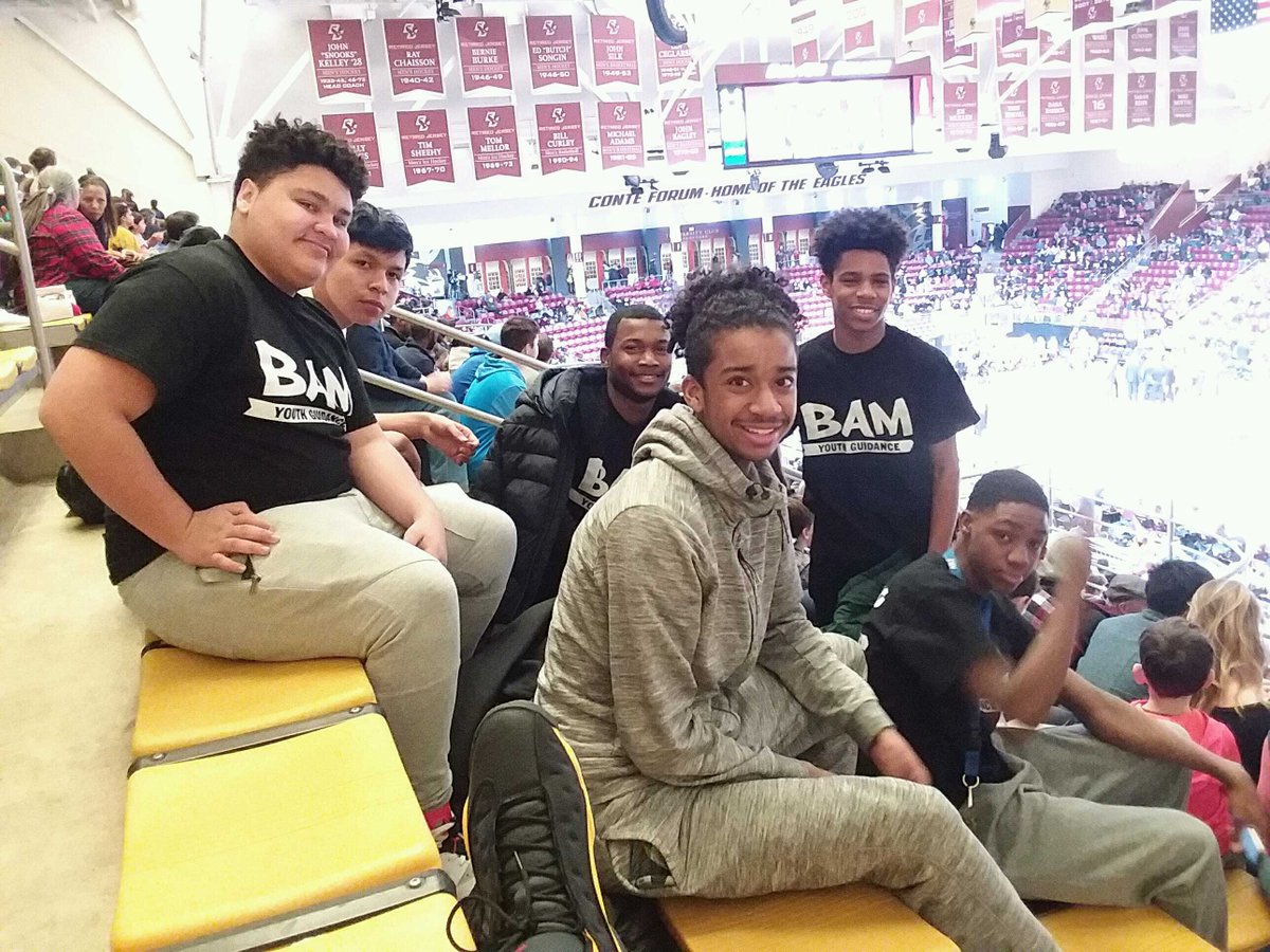 YG_Boston's tweet photo. BAM scholars are proud to support our brothers at @TechBostonHoops as they advance to the D2 State Finals. We affirm you for putting that #VisionaryGoalSetting to work! @tbaupdates @BostonSchools https://t.co/mgo1gqHGwc