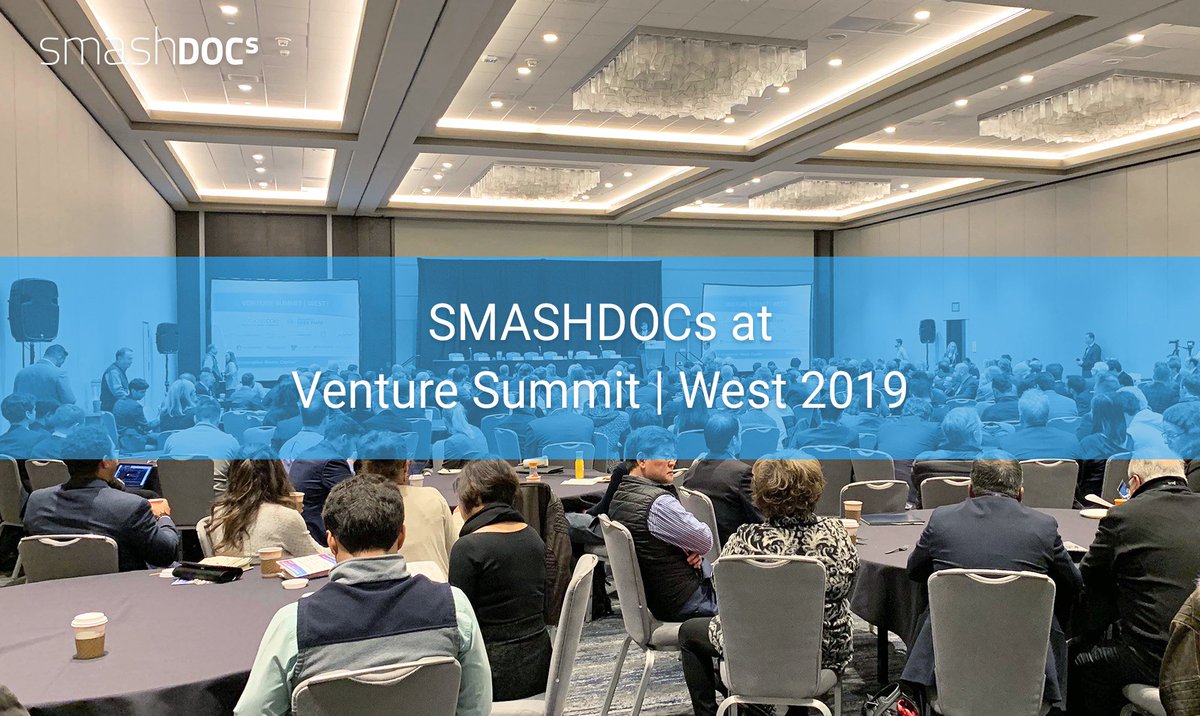 smashdocs's tweet image. On March 7th, at Venture Summit West, our CEO Christian Marchsreiter gave a speech about SMASHDOCs revolutionary tools.
The SMASHDOCs team showed new opportunities for efficient and fast work with massive documents and solving problems of collaborations on large projects.