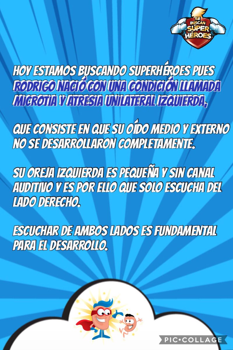 Ftv_MatutinoEx's tweet photo. Se buscan #SuperHéroes para Rodrigo @ParaSuperheroes @hectoralonsogj Apoyemos esta causa https://t.co/I43Lu6dtDY https://t.co/vtgiNBJl4T