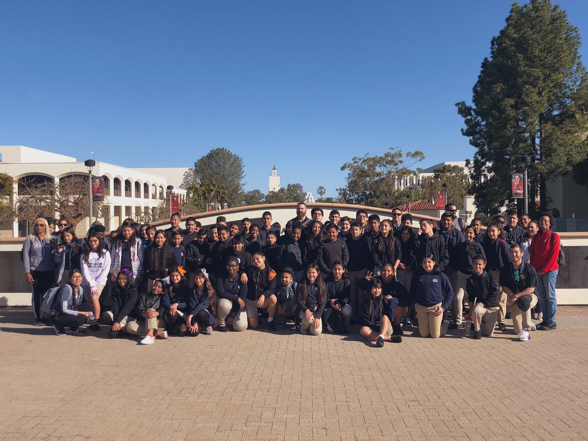 7th graders from Keiller Leadership Academy #FutureSTEMLeaders #CollegeTours