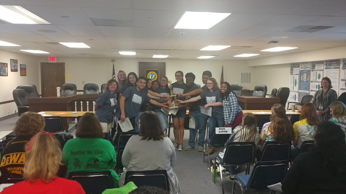 MakerSpace_RHS's tweet photo. WE WON...AGAIN!!! Congratulations to our Battle of the Books High School Team!!! #CHAMPSAGAIN #HeadedtoRegionals #RamPride @rockinrams @jenniferpjones @RHSMs_King @ydstubblefield https://t.co/mKPiAuqk4k