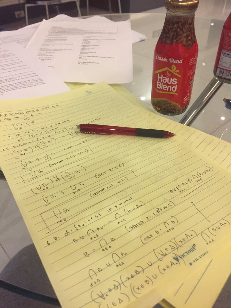 Chestyyyboy's tweet photo. As what the great Hayley Williams once said: “That’s what you get when you let your heart win,” I let my heart win and chose to drink Haus Blend Coffee!

Because of Haus blend, I get to spend more time reviewing for my dreaded Stat 117 exam on Saturday! 

#ExteDaBest #StatSocAt37 https://t.co/HReWAoUuRY
