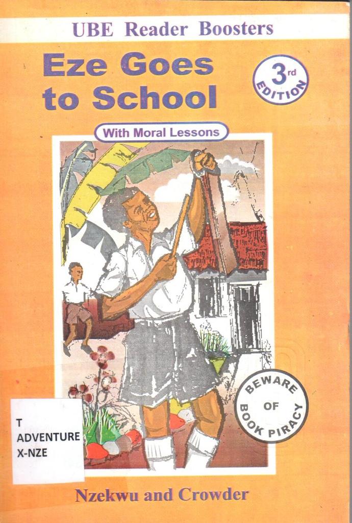 Schoolmo_HQ's tweet photo. This book was a necessary part of our learning.

Did you ever read "Eze Goes to School"
Do you remember the storyline? https://t.co/IHuDKwoqs6