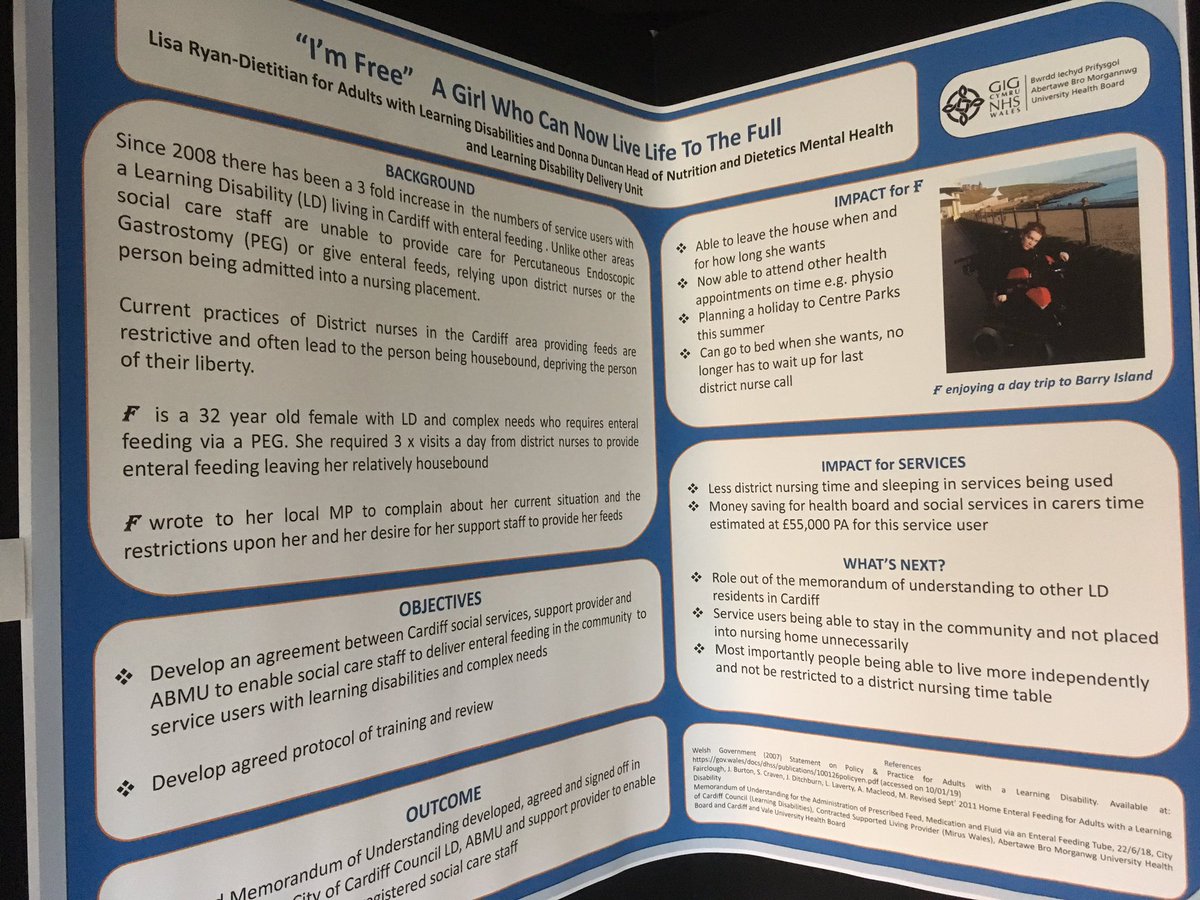 BethanPhill's tweet photo. Great to see Nutrition and Dietetics represented with poster presentations for the @ABMhealth IMPACT conference #ABMUImpact https://t.co/bB5ZOCOvw6