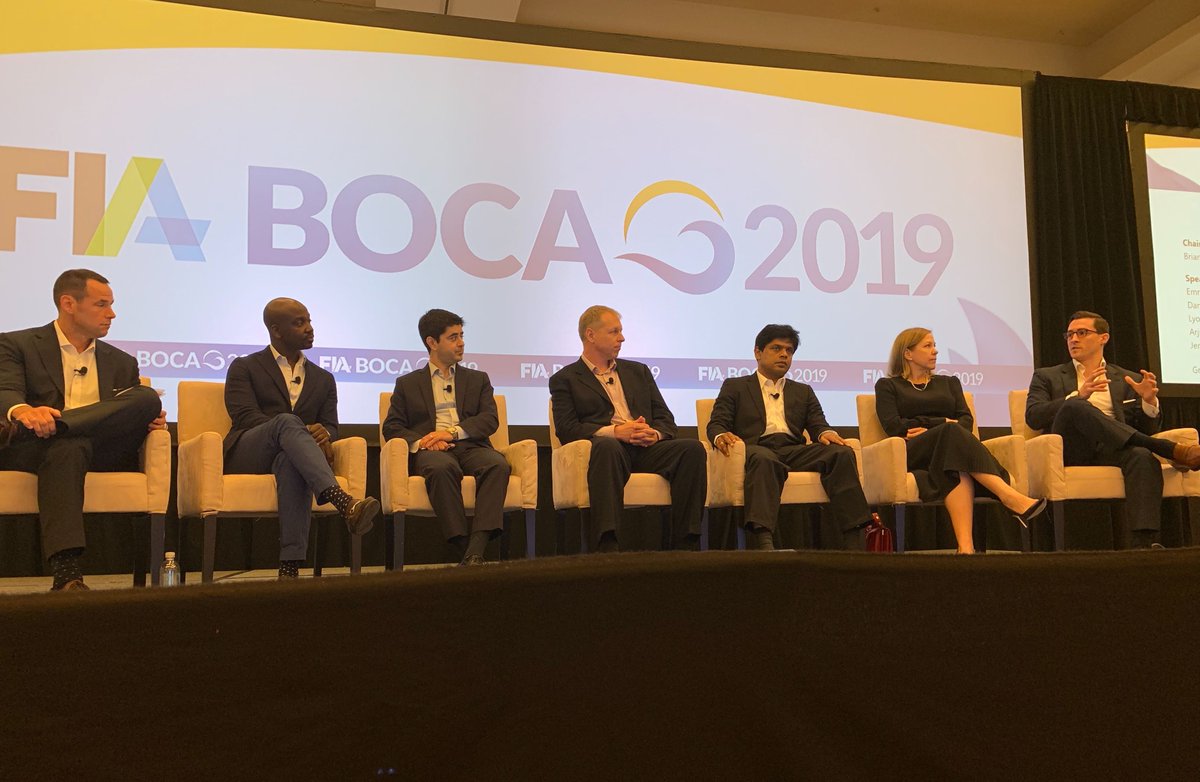 Axoni’s CEO, Greg Schvey, on the panel “Blockchain: From Pilot to Production” this morning at #FIABoca, along with <a href="/GoldmanSachs/">Goldman Sachs</a> <a href="/CreditSuisse/">Credit Suisse</a> <a href="/CFTC/">CFTC</a> <a href="/VaktGlobal/">Vakt Global</a> <a href="/batonsystems/">Baton Systems</a> and <a href="/The_DTCC/">DTCC</a>