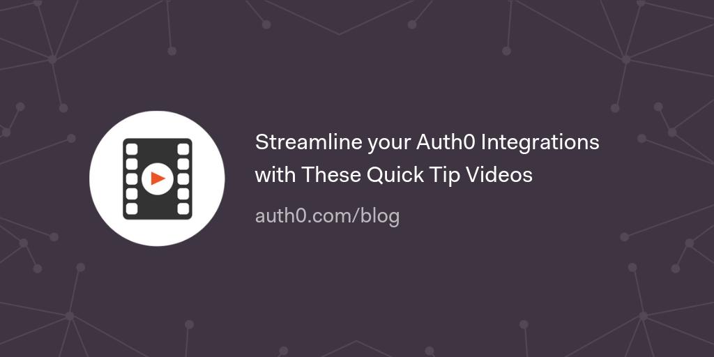 auth0's tweet image. 📽️We are launching Developer Success video series 📽️

A new series of short how-to videos to help make your Auth0 integrations with #AzureAD, #SAML, and others as smooth as possible 🙌.

Check it out → auth0.com/blog/introduci…

#devsuccess #auth0dev 👨🏾‍💻