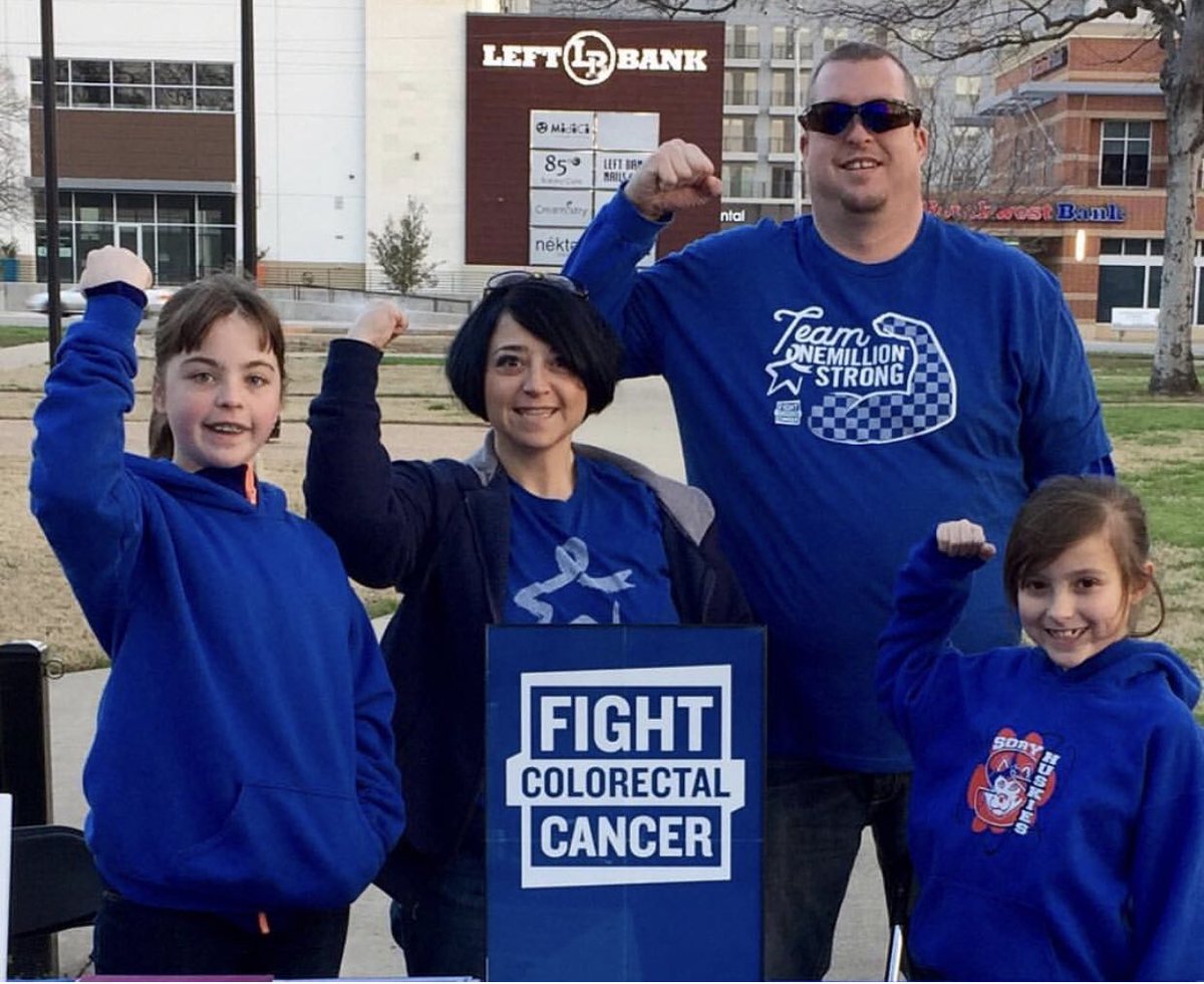 Mandi_Griffin's tweet photo. Our family advocates and fights for you and your family! #throwbackthursday #strongarmselfie #fightcrc #commit #survivor #getscreened #crcsurvivor #fightcrcambassadors #commit2019 #fightcrcadvocates #onemillionstrong #colorectalcancerawarenessmonth #notallcancerispink @fightcrc https://t.co/EQgOsIwVop