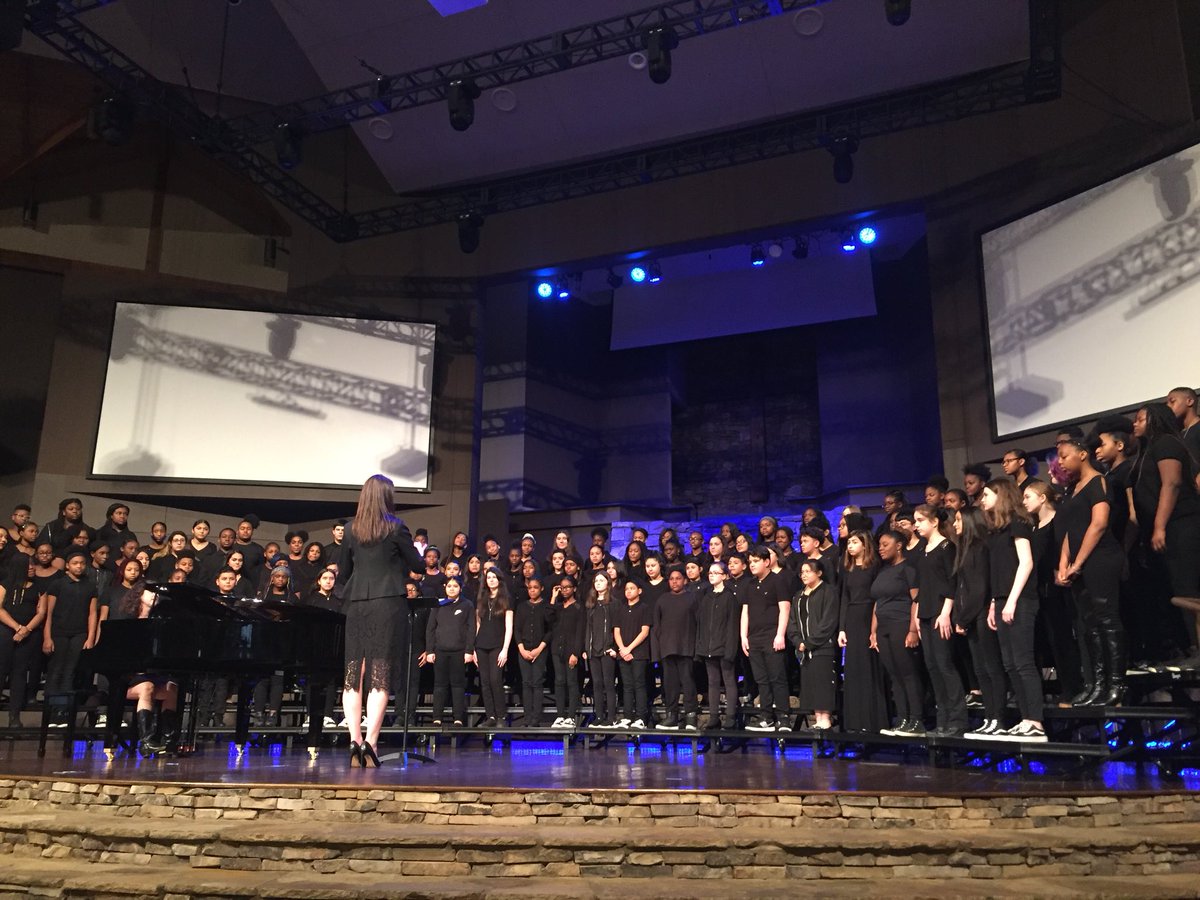 mabrymschorus's tweet photo. Floyd 7th and 8th just sang A Jubilant Somg so jubilantly. They brought the audience in. #CCSDLGPE https://t.co/CVufnwFwRB
