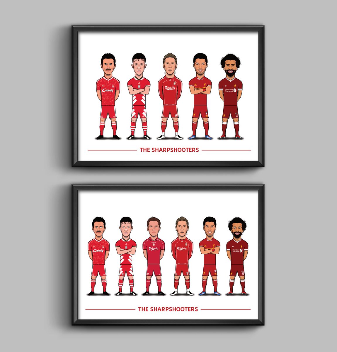 KarlThyer's tweet photo. ***GIVEAWAY***

To enter for a chance to win these three prints:

‘The Sharpshooters’ *Owen Optional
‘The Guardians’ 
‘The Scousers’

All you have to do it RT this tweet &amp; follow me. 

Winner announced 18/03/19

To buy these and more visit https://t.co/FzxypOzp40 

Good luck 🍀 https://t.co/54HGIeueEm