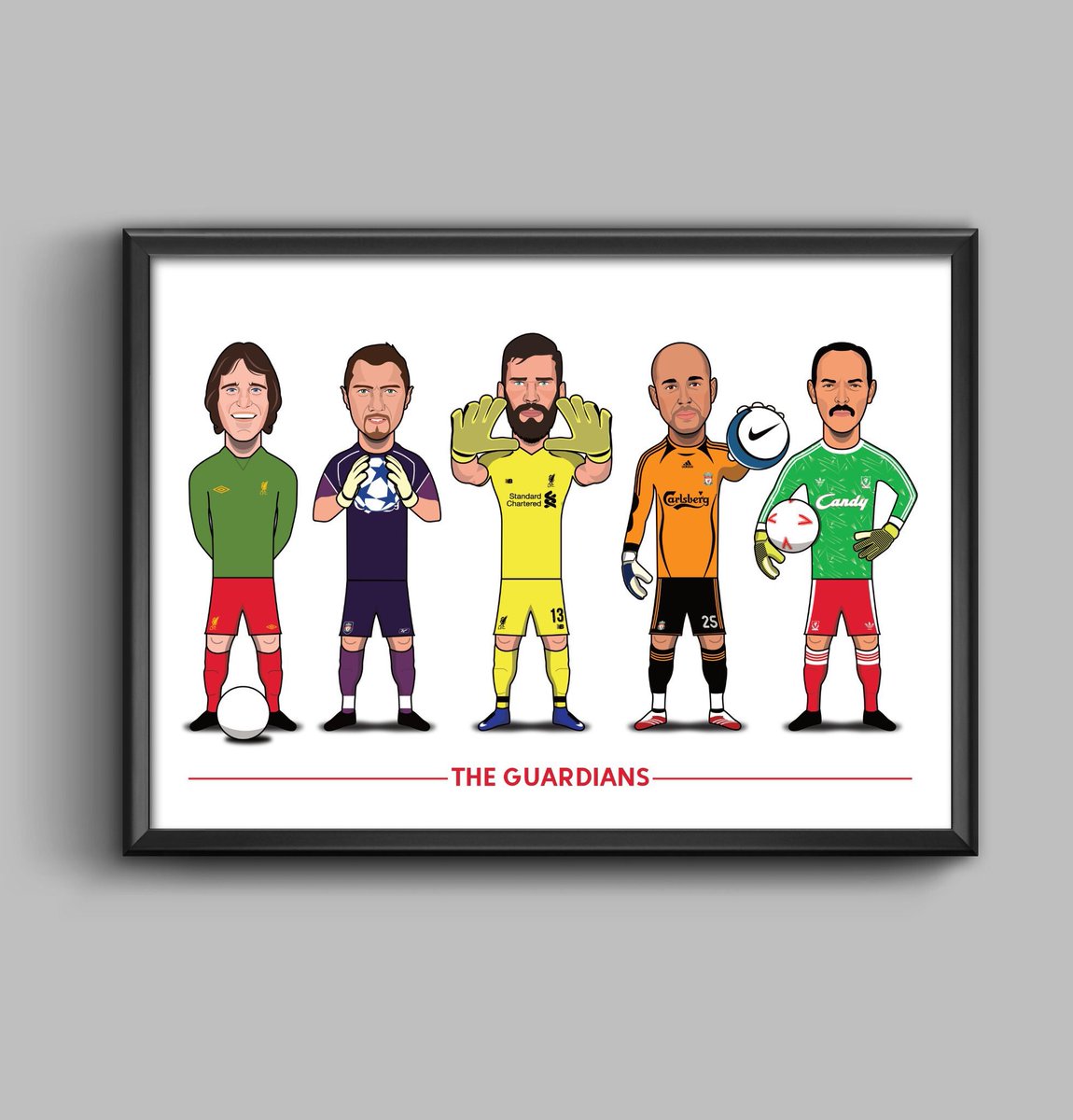 KarlThyer's tweet photo. ***GIVEAWAY***

To enter for a chance to win these three prints:

‘The Sharpshooters’ *Owen Optional
‘The Guardians’ 
‘The Scousers’

All you have to do it RT this tweet &amp; follow me. 

Winner announced 18/03/19

To buy these and more visit https://t.co/FzxypOzp40 

Good luck 🍀 https://t.co/54HGIeueEm