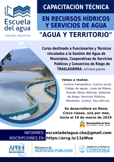 coopaguas's tweet photo. El mismo será dictado por la Escuela del Agua -
Administración Provincial de Recursos Hídricos -
Ministerio de Servicios Públicos
#aprenderdenuestragua #capacitarnos #creciendojuntos #cuidemoselagua #coopaguasminaclavero #lacooperativadelpueblo #coopaguasvillacurabrochero https://t.co/7kH5JWZ9Ve
