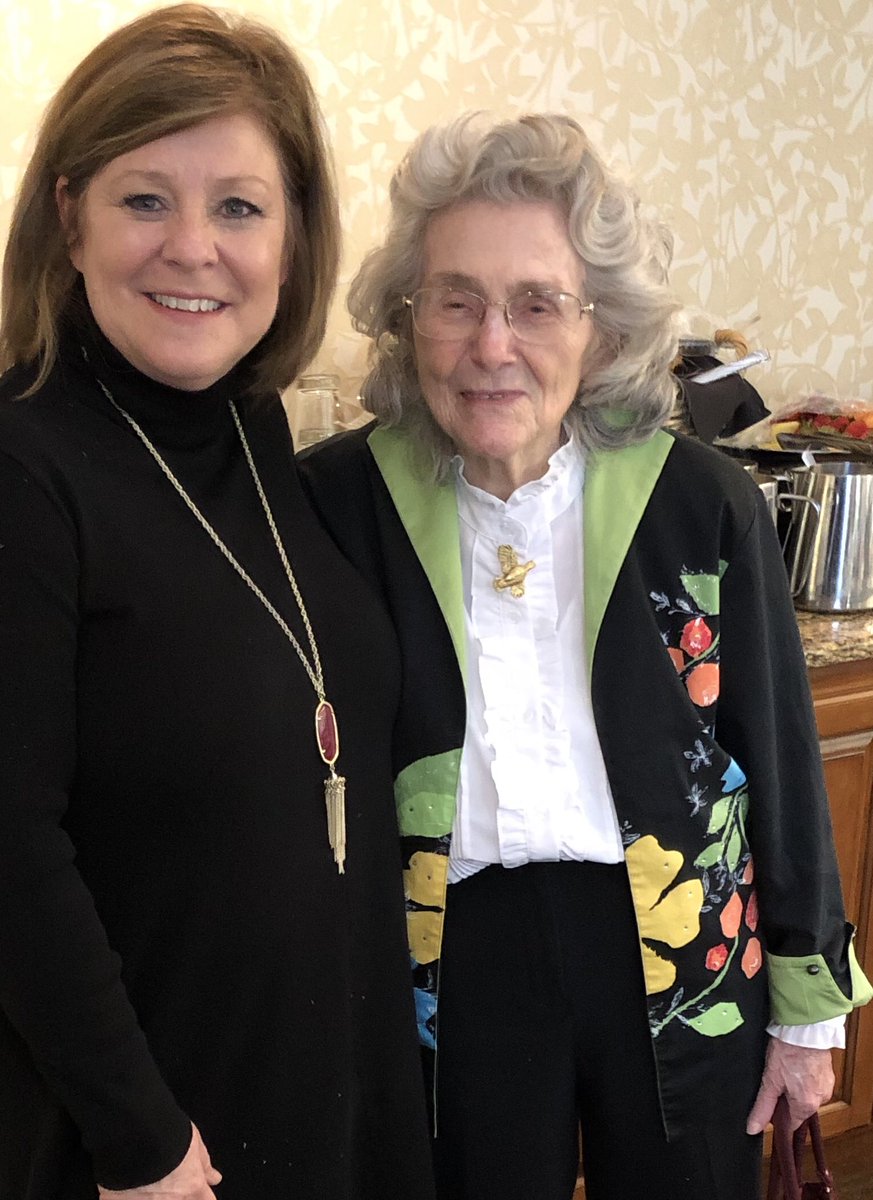 I have learned so much from this lifelong learner. 90 years strong #IMSEOG