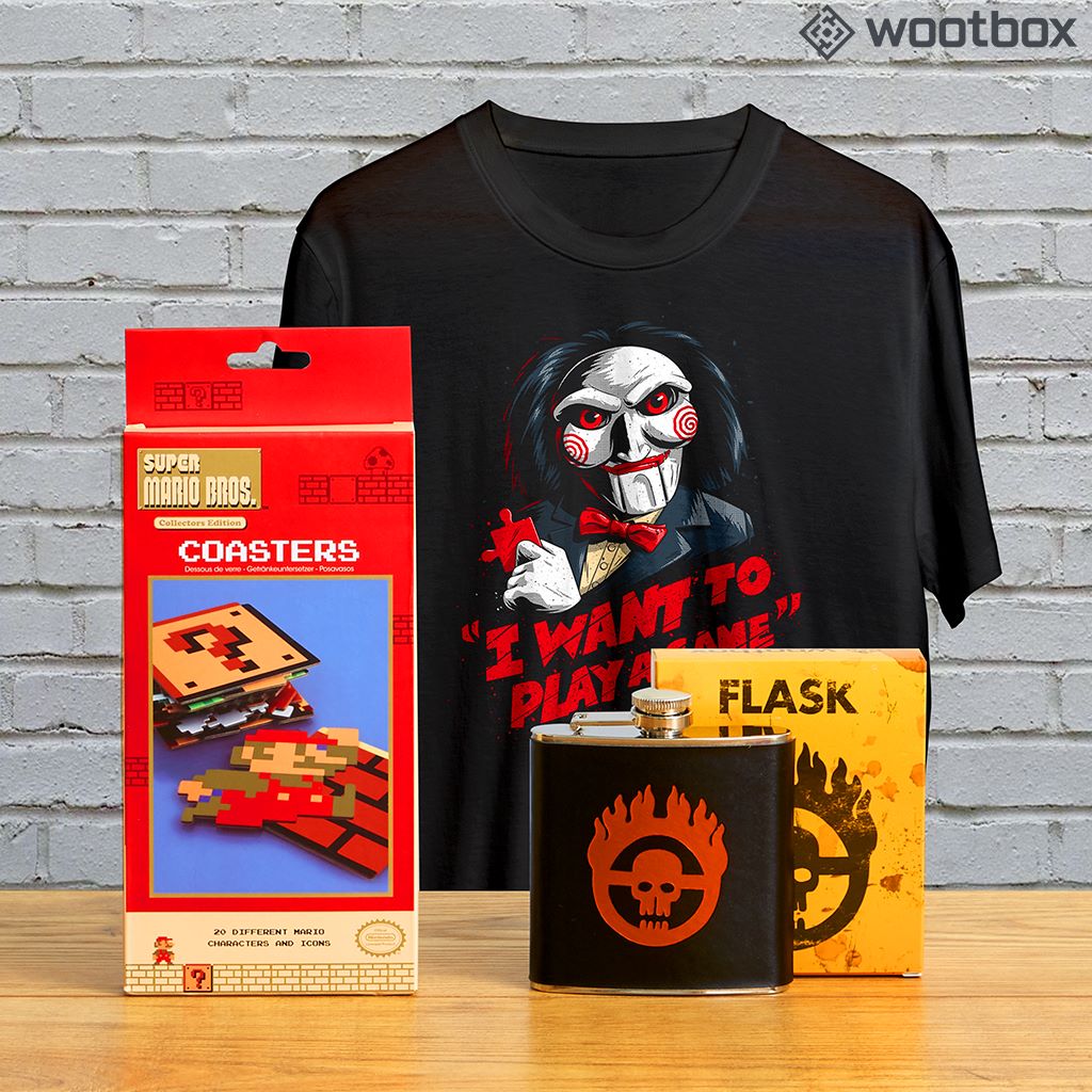 wootbox_es's tweet photo. No olvidéis compartir vuestra foto con el contenido de la Wootbox Tyranny de marzo con #wootbox en nuestras redes sociales y en nuestro muro de Facebook para intentar ganar estos premios por sorteo. https://t.co/FC3O4qlTnc