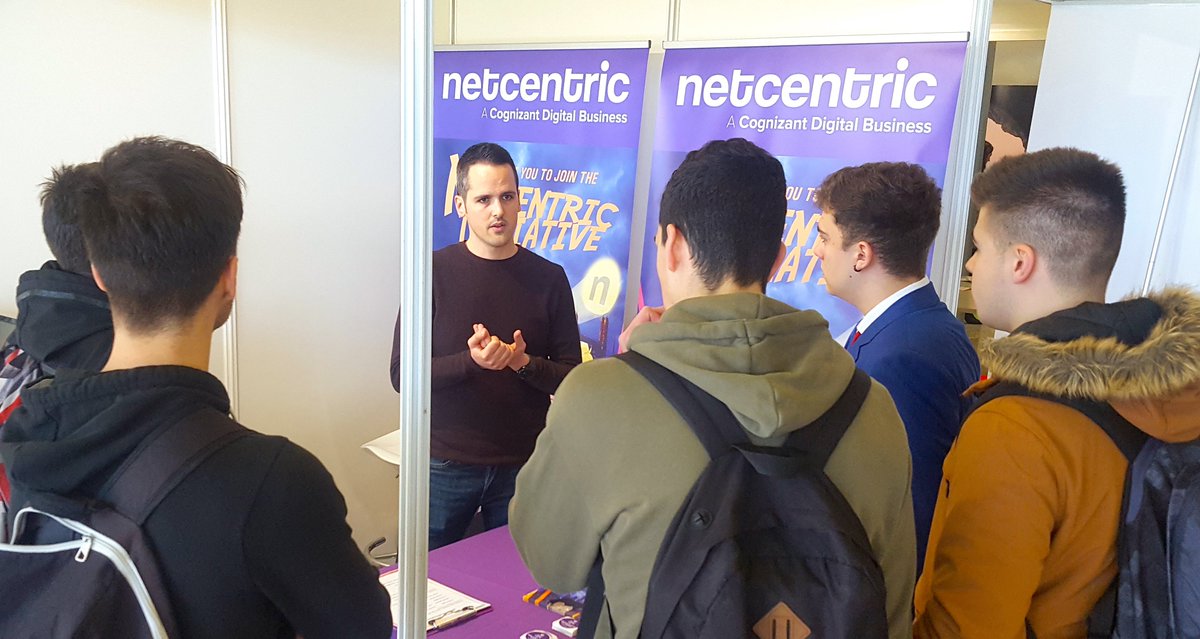 NetcentricHQ's tweet photo. Our team is at XIX Foro Tecnolóxico de Emprego to take your questions. Make sure to stop by and talk to us about technology and #LifeAtNetcentric.
#NetcentricPeople #ForoXIX https://t.co/R2emTrOmCH