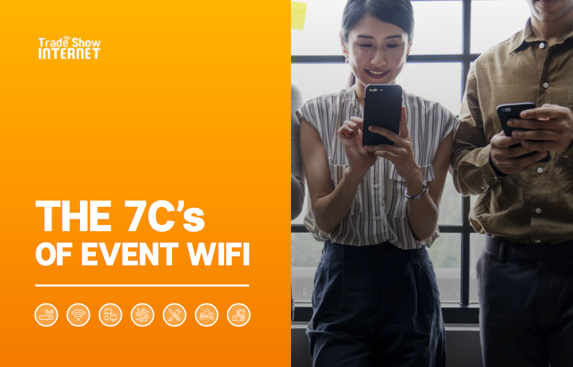 TSInternet's tweet photo. Have you ever wondered if you're getting the most out of your event WiFi? Download The 7C's of Event WiFi eBook from Trade Show Internet to find out! https://t.co/PjS8j766gV #TradeShowInternet #eBook https://t.co/ZJtbRRIAr7