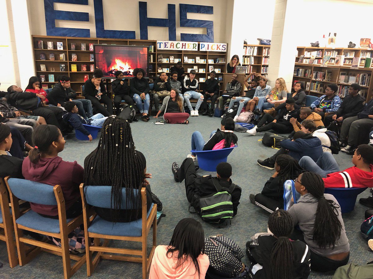 LGHS_MsLawrence's tweet photo. Reflection day #elhssoar #BetterTogetherHenry https://t.co/uIchbhmqHZ