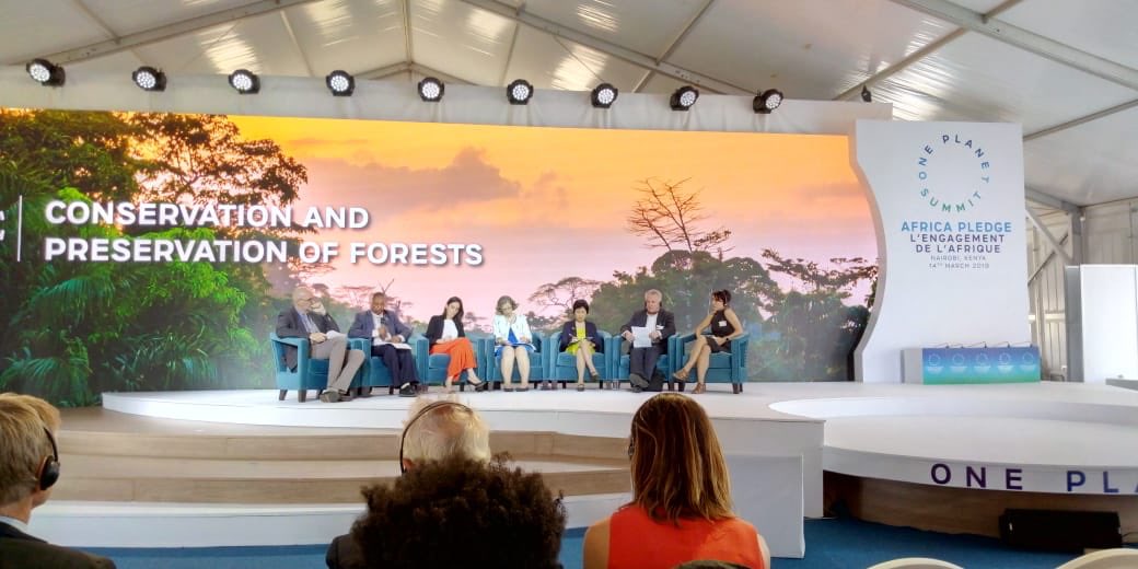 KeForestService's tweet image. The Conservation Secretary Mr. Gideon Gathaara (2nd left) in a discussion on conservation and preservation of forests. He informed the panel about efforts being undertaken by Kenya to increase Forest cover and preserve the existing forests.#UNEA4 #SolveDifferent
