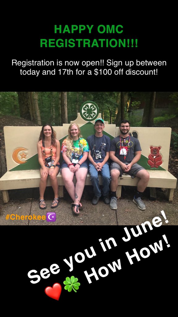 karebear038's tweet image. So come home to Jackson’s Mill. Come hear the camper’s song, you’ve been a way too long. #cantwaituntilJune #OMC2019 #HowHow