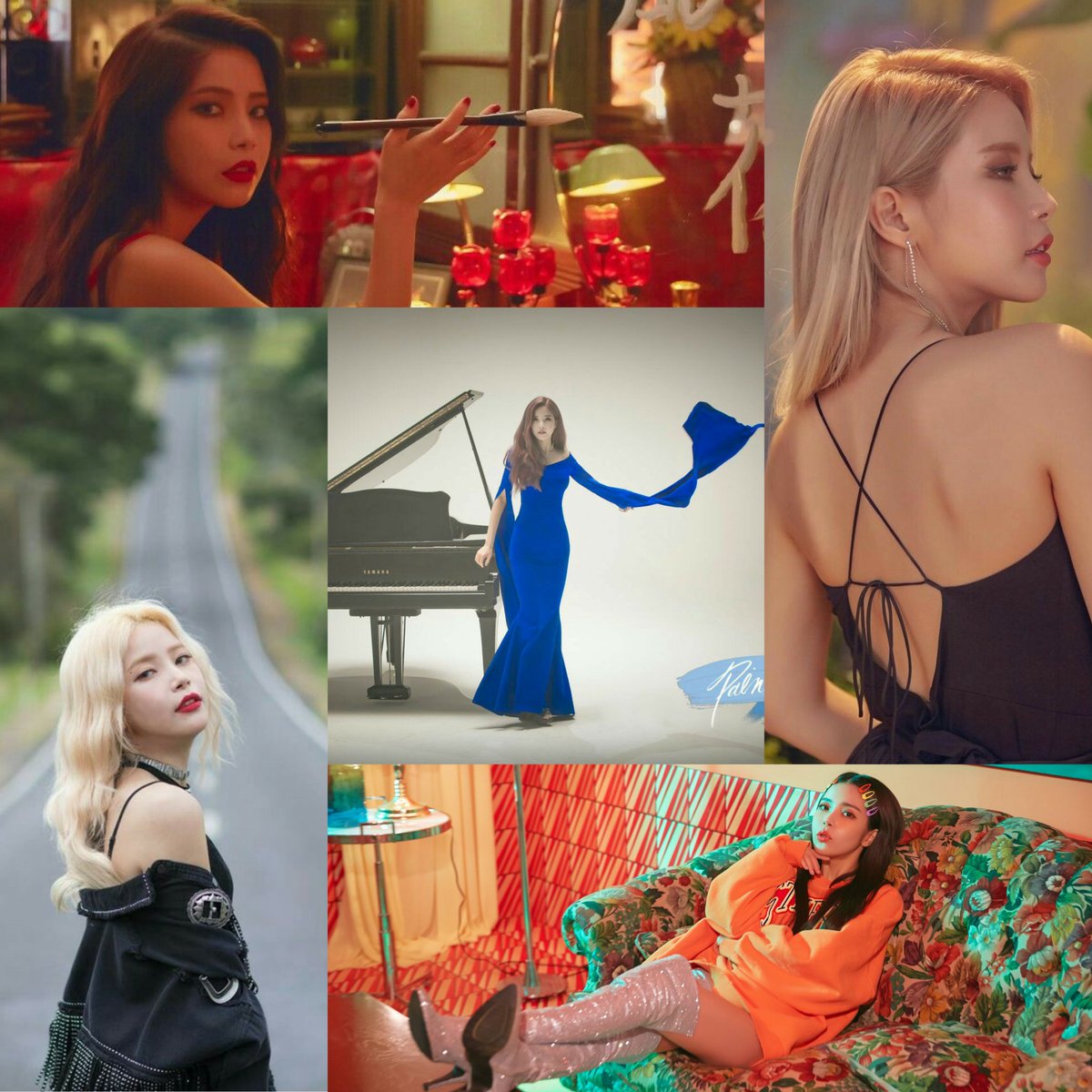 moo_vie_'s tweet image. I love them so much
@RBW_MAMAMOO #PAINTME #YellowFlower #RedMoon #BlueS #WHITE_WIND #GOGOBEBE9966