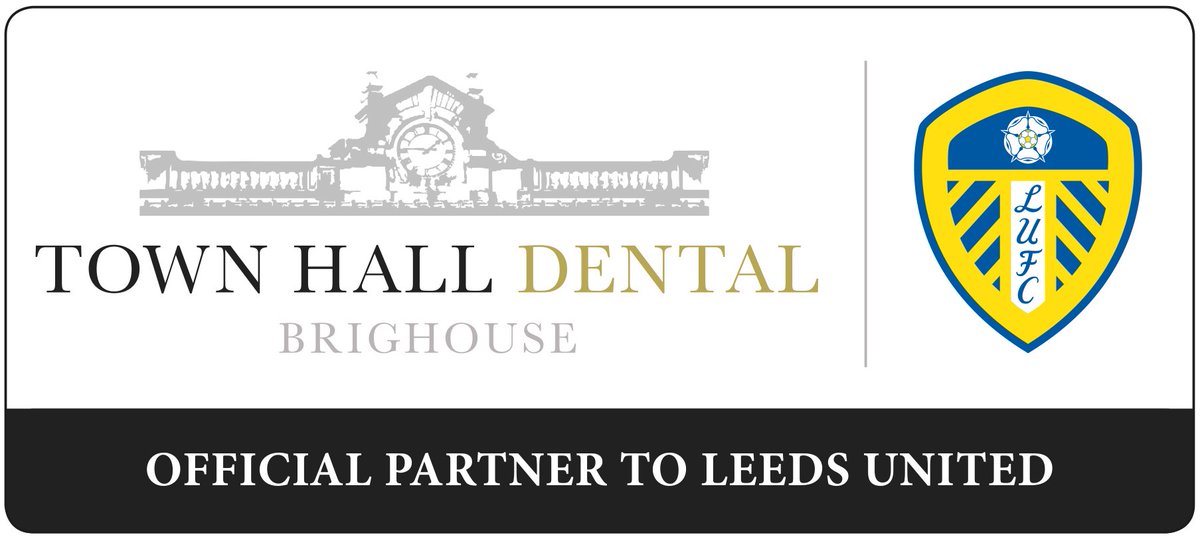 TownHall_Dental's tweet photo. We are delighted to announce that #TownHallDental are the official #dental partners of @LUFC, providing #treatment and care for their #players and #staff. 

We'll work alongside their Trust to help the local #community.

#LeedsUnited #Leeds #Brighouse #dental #BrighouseDentists https://t.co/EaQlyIRlpL
