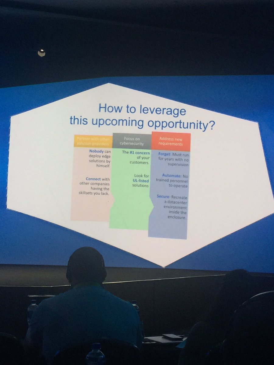 CraigDResnick's tweet photo. @eatoncorp @HerveTardyEaton @Panduit #PanduitGSIC #edge #computing driving new #power #infrastructure requirements #automate #secure and #remotemanagement leverage by #partering, focus on #CyberSecurity, and address new requirements @arc_advisory https://t.co/G16pymqL3B