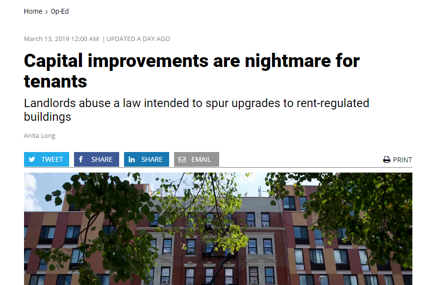 CASAbronx's tweet photo. Check out this powerful op-ed calling for the end of MCIs by CASA Leader Anita Long published on @CrainsNewYork yesterday! https://t.co/sNrLYHNG8o … #nomoremcis #universalrentcontrol https://t.co/PrpyyTJO59