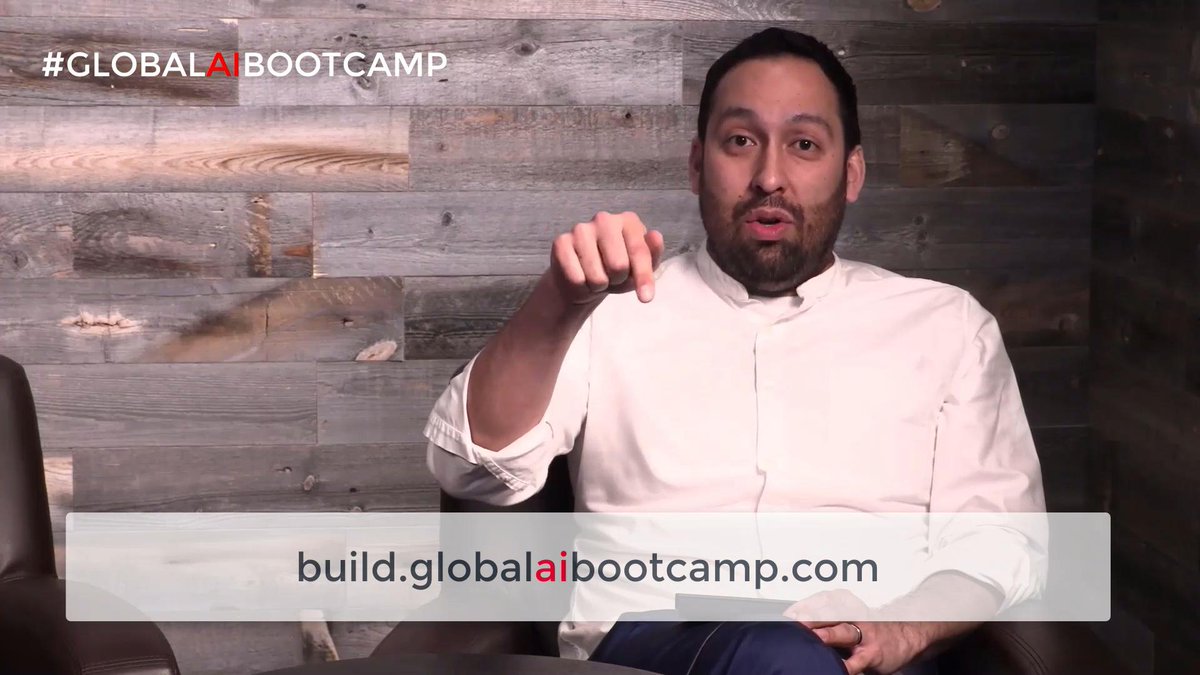 Global AI Community (@globaicommunity) on Twitter photo Did you join our #GlobalAIBootcamp and build something great? Submit the form to win a trip to #MSBuild2019 and star in a Azure AI video. 
build.globalaibootcamp.com 
#MicrosoftAI #AI #Community #MVPBuzz Did you join our #GlobalAIBootcamp and build something great? Submit the form to win a trip to #MSBuild2019 and star in a Azure AI video. 
build.globalaibootcamp.com 
#MicrosoftAI #AI #Community #MVPBuzz