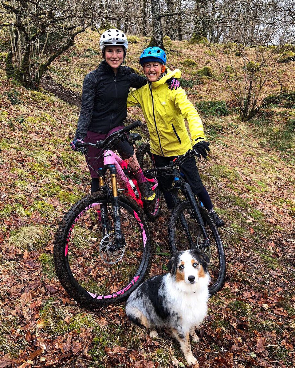 All smiles! I’m aiming to be as strong &amp; up for anything at the age 63 as Mum is! ☺️🤘 #supermum #thesweatlife #whatsworthit | <a href="/specializedwmn/">Specialized Women</a>
