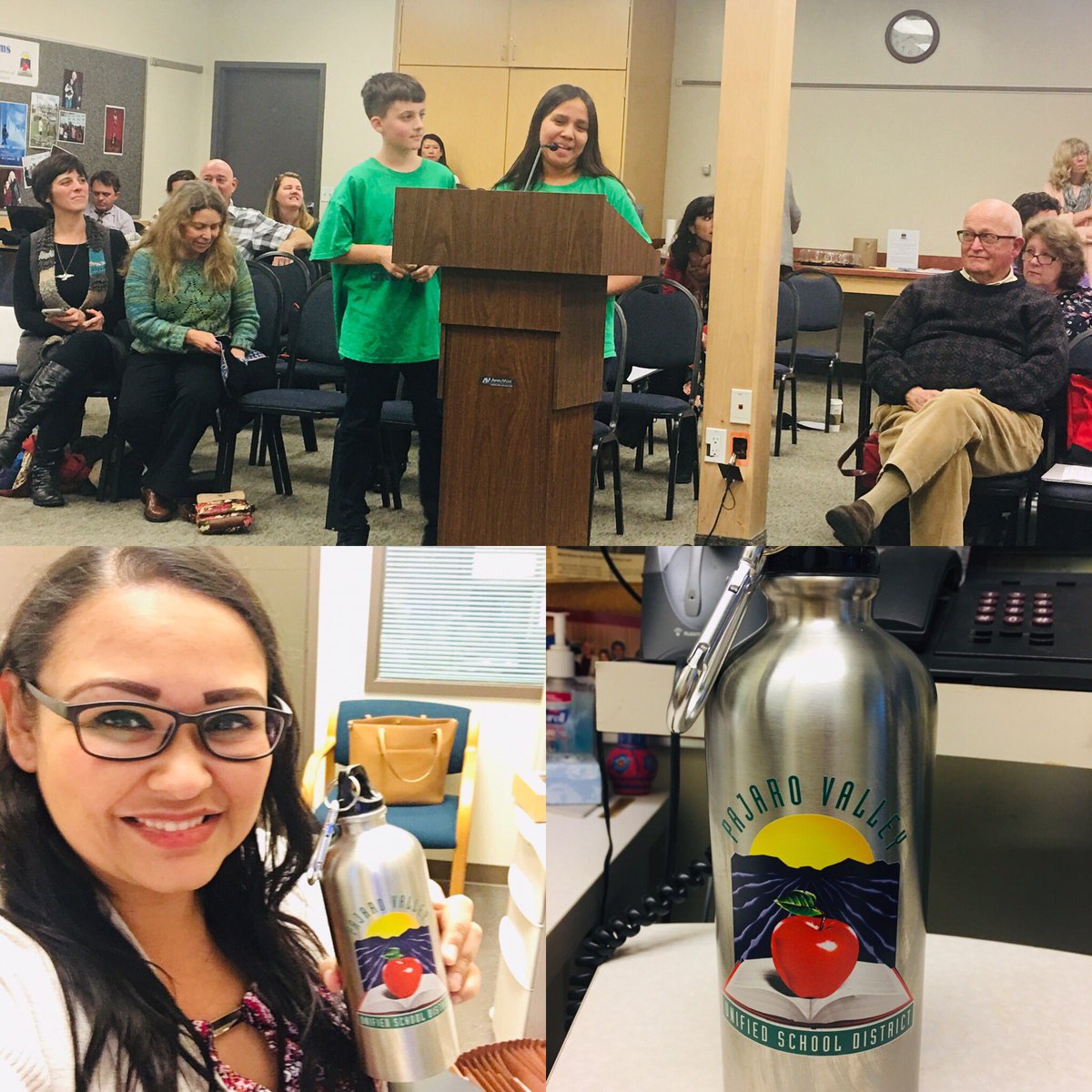 Putting to use my echo friendly water bottle. Inspired by our very own Green Team from <a href="/Calabasas_PVUSD/">Cal Staff</a> 

#PVUSD #OneTeam⁠ ⁠ #UnEquipo