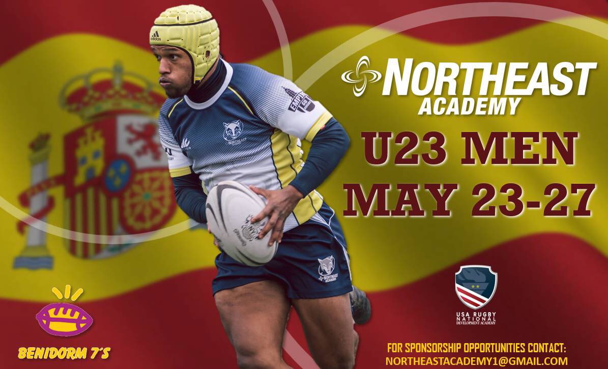 🇪🇸 S P A I N 🇪🇸 

🔜The Northeast Academy is going to debut in Spain later this spring season. 

💰 For anyone or organizations that may want to help fund / sponsor this amazing opportunity for these young men please contact:  ‘Northeastacademy1@gmail.com’

🇪🇸 🐺 🏉
