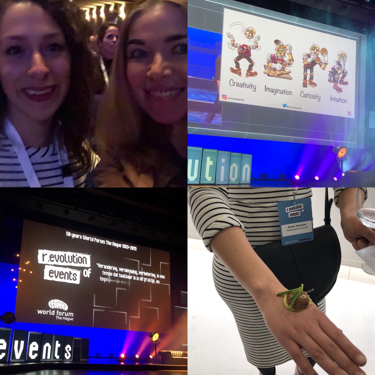 PiadeWijer's tweet image. Middag inspiratie bij WoldForum The Hague R. Evolution of Events. Gaaf om te zien hoe digital meets human thema overal speelt en impact heeft. #hightechhightouch #hightechhumantouch #transformation #thefutureoffood