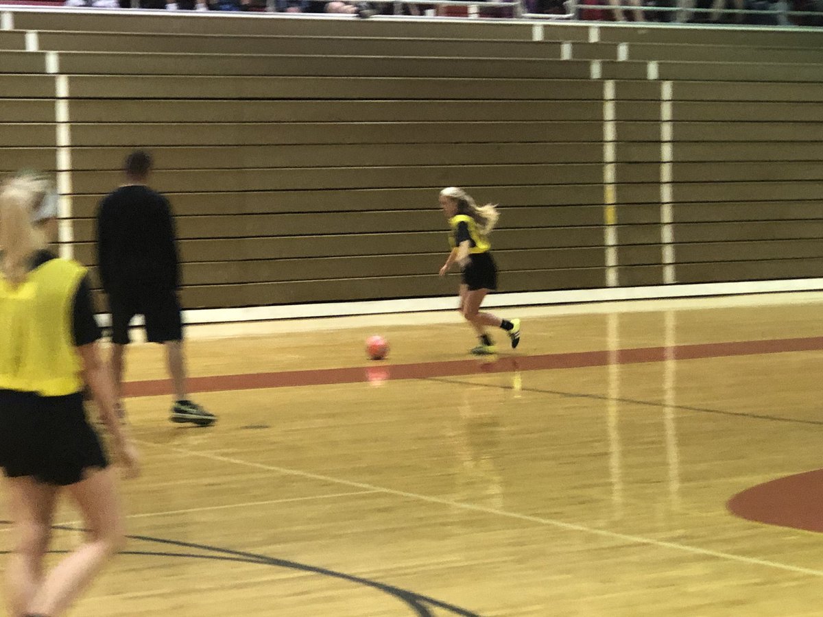CoachPingley's tweet photo. Indoor Soccer tourney-@hhscobras style! #SpringFlingWeek @kennywheeler91 https://t.co/EvVVRyloru