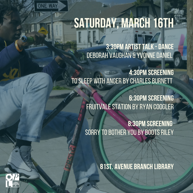 Screenings: Fruitvale Station & Sorry to Bother You @ Oakland Library, 81st St Branc