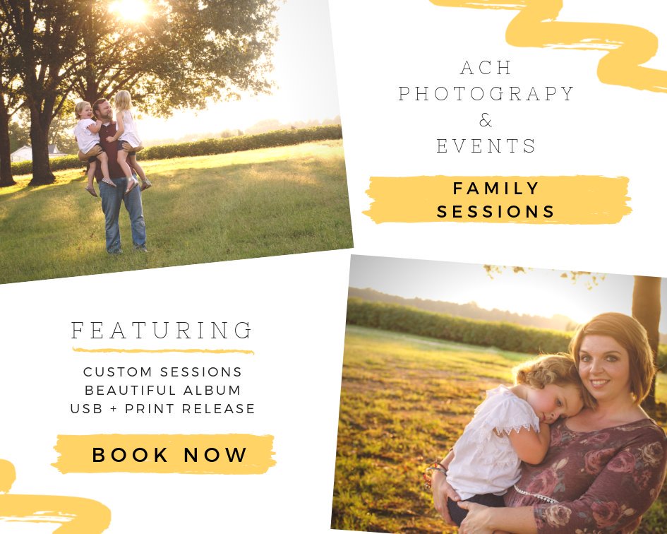 EventsAch's tweet image. Now Booking Family, Child, and lifestyle newborn spring portraits! $299 includes an album, usb, and print release. 
#Jackson #WestTN #family #Spring #pictures #newbornphotography #kids #Sales #ThursdayThoughts #FamilyByTheTon #achphotographyandevents #booknow #Limited