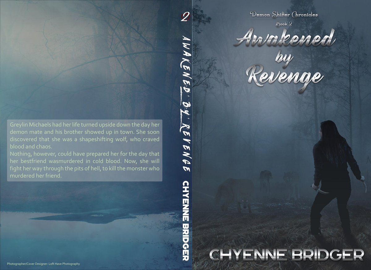 BenkeChyenne's tweet photo. 🔥Cover reveal 🔥 for book two in my Demon shifter chronicles, Awakened by Revenge! #CoverReveal #author #PNR #Goodreads #booklovers #book #shapeshifters #demons #love https://t.co/RZmxIKeF9r