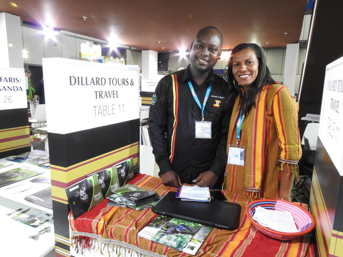 GorillaUGTours's tweet photo. Thank you all that supported us throughout the entire Exhibition at the ITB in Berlin. #AUTO #TUGATA #UTB #UWA cant thank you enough.
#CourtesyPhoto Operations Director Mr. Katende Saad and CEO of the Uganda Tourism Board Ms. Lillly Ajarova. https://t.co/BivIorGCHz https://t.co/3KOt7daWsU