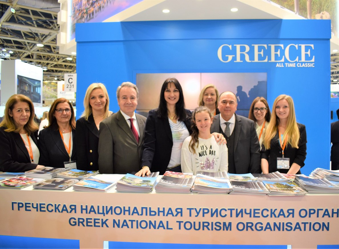 gtpgr's tweet photo. ' #Greece Sees High Demand from #Russian Holidaymakers https://t.co/jTX7V5Z7Tz @MinTourGR @ElenaKountoura @VisitGreecegr 
@ITE_Travel #mitt #mitt2019 #travel https://t.co/CV0PgLcHJm