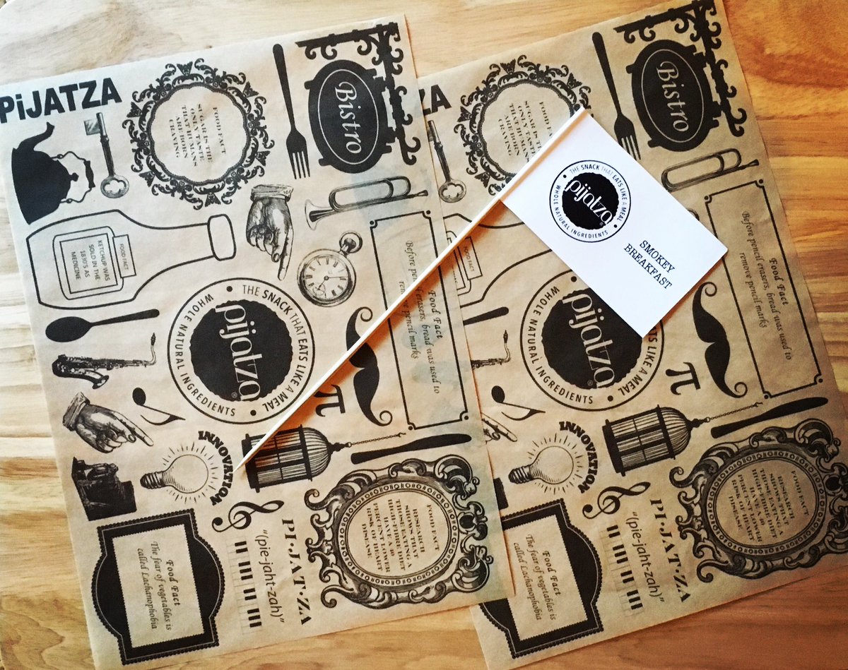 Did you know the name Pijatza is actually composed of several different elements including a play on the word Pi; both the symbol &amp; an actual pie which has a top &amp; a bottom, just like the PJ 🥧 As it’s #PiDay2019 today we can think of at least 3.14159 reasons why you’ll love it😉