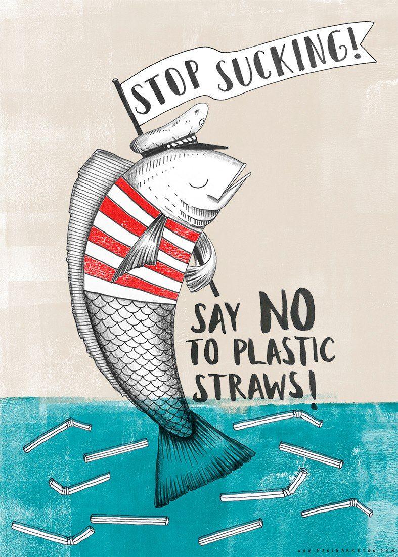Reasonable people look at the facts and go, "I don't want to contribute to that. I will take steps to stop." For example, they saw plastic bags and straws and went, "OH, RIGHT. I don't need those!" They told restaurants and stores: stop it with the plastic. It was fun! We united.