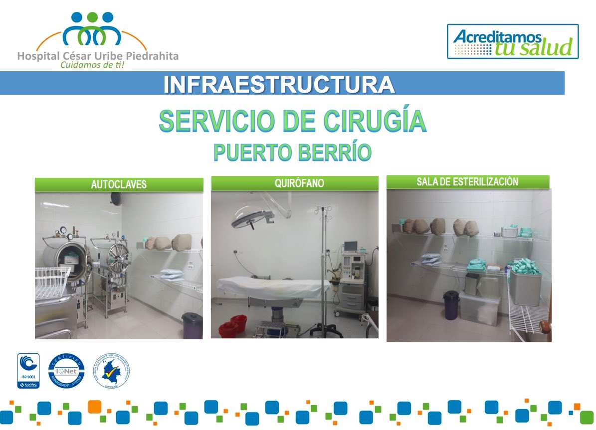 HOSPITALCESARUP's tweet photo. Este es nuestro servicio de cirugía en Puerto Berrío ¡Queremos tener las mejores instalaciones para ti! #cuidamosdeti #invertimosenti #cirugía https://t.co/bEZKEC7uKF