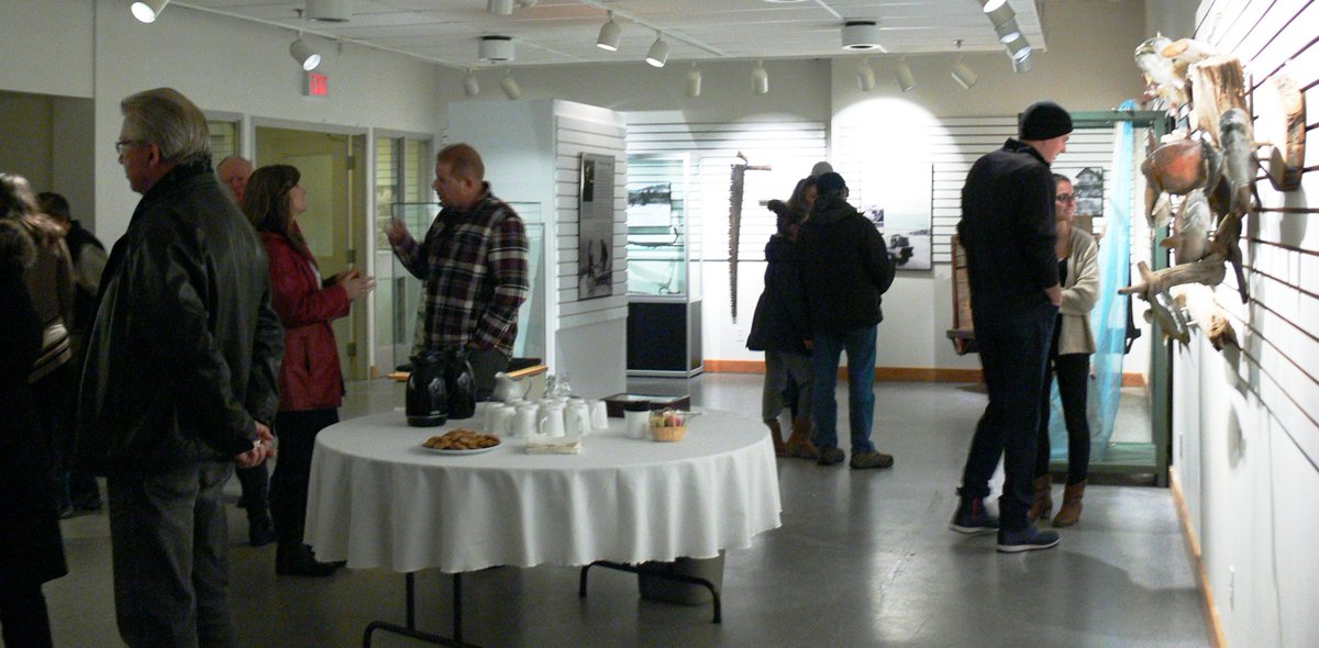 WPSDMuseum's tweet photo. Thank you to everyone who came to the opening of Forgotten Communities: The Commercial Fishing Villages of Parry Sound! The exhibition will be on display until December 21, 2019.
#ForgottenCommunities #ParrySound #museum https://t.co/DZGNWpoPtK